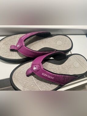 Body Glove Purple Women's Sport Flip Sandals